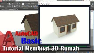 Belajar AutoCAD 3D Modeling Rumah Level Pemula Bahasa Indonesia