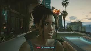 Cyberpunk 2077 panam shower scene