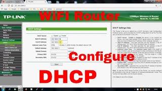 How to configure DHCP in Home Wifi Router || TP-Link Router