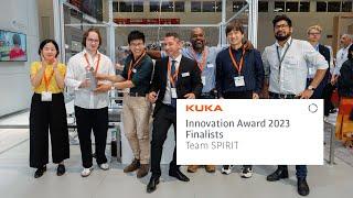 Meet the finalists of the KUKA Innovation Award 2023 – Team SPIRIT