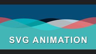 Create wave Animation using SVG and CSS | Pure SVG Path Wave Animation