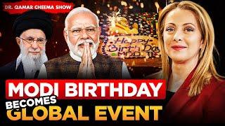 Why Italian PM & World Leaders Congratulate PM Modi on Birthday : Modi Birthday Becomes Global Event