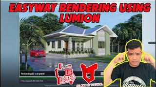 EASY WAY RENDERING USING LUMION