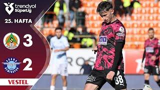 Vestel | Alanyaspor (3-2) Adana Demirspor - Highlights/Özet | Trendyol Süper Lig - 2024/25