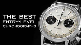 The BEST Entry-Level Chronographs - Seagull, Hamilton, Bulova, and MORE