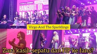 HANG OUT VIRGO AND THE SPARKLINGS! ADHISTY ZARA, ASHIRA ZAMITA, BRYAN DOMANI, REBECCA KLOPPER,INDAH