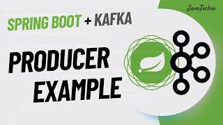 Apache Kafka® Producer Example using SpringBoot 3.x | Java Techie