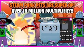 TAPPING MANIA *NEW* STEAMPUNK WORLD! PETS HAVE OVER 15,000,000 MILLION MULTIPLIER! GET OP FAST!!!