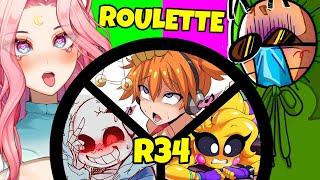 $1000 Rule34 Roulette - HORROR EDITION (ft FNAF, Pokemon, Undertale etc)