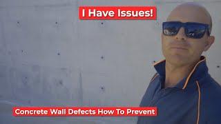 Types of Concrete Wall Defects, Problems And Solutions