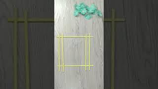 simple easy wall hanging #shorts #viral #youtubeshorts #satisfying #diy #crafts