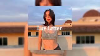 Luv Letter (speed up & reverb)