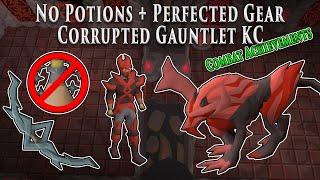 Corrupted Gauntlet No Potions + T3 Armour KC - Combat Achievement