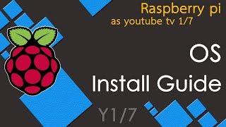 Raspberry Pi Raspbian Install Guide (Youtube Tv ep1/7)
