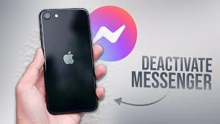How to Deactivate Messenger Account on iPhone (tutorial)