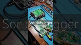 Y seguimos jugando con el Android y el ch341 Soc en modo debugger