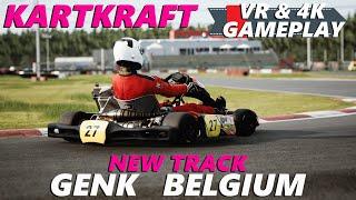 KartKraft | New Track | GENK Belgium! VR And 4K Gmaeplay