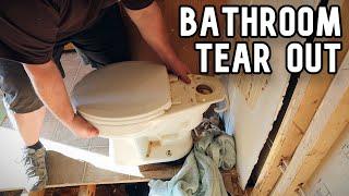 Bathroom Demolition and Answering Your Questions!