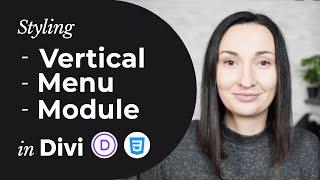 How to Align Divi Menu Module Links Vertically + Free Footer Layout with Vertical Navigation