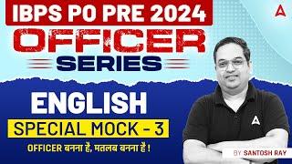 IBPS PO English Special Mock-3 | IBPS PO English Preparation | By Santosh Ray