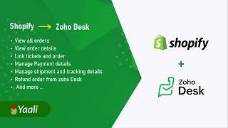 Shopify Extension for Zoho Desk [Most-Installed Zoho Extension]