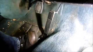 Innocenti Mini floor mounted throttle pedal