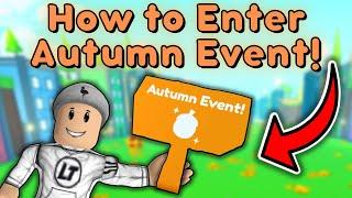 How to Enter the *NEW* Autumn Event on Roblox Pet Simulator X