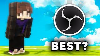 The BEST OBS Settings for Minecraft!