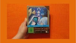 Unboxing Vermeil in Gold Volume 3 Limited Mediabook Edition  + Acryl Aufsteller