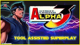 【TAS-PSX】STREET FIGHTER ALPHA 3 - EVIL RYU