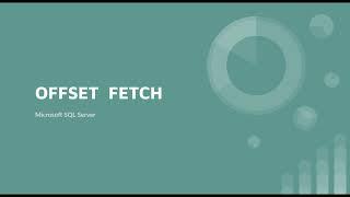 Pagination with OFFSET FETCH - SQL Server