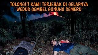 DETIK-DETIK KAMI MELIHAT GUNUNG SEMERU ERUPSI