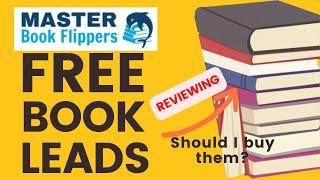 Analyzing Master Book Flipper's Free Leads!