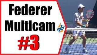 Roger Federer Multicam Practice Session #3 | Cincinnati 2014