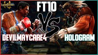 FT10 - DevilMayCare4 vs Hologram - TJ Combo vs Thunder - KI Anniversary Edition