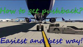 How to get pushback in Aerofly FS 2021 | Aerofly FS 2021 | Flight Pilot