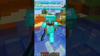 Minecraft premiumsuz pvp sunucusu #shorts