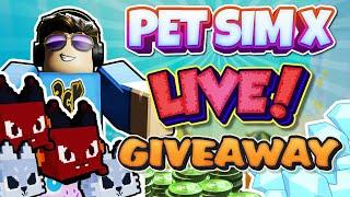  PET SIMULATOR X - EXCLUSIVE PETS   GEMS  and  ROBUX  GIVEAWAY  - 11 APR 22