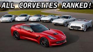 Ranking ALL Corvette Generations From Worst To Best!!