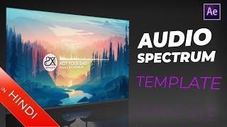 Audio Spectrum | Template | After Effects | Cs6 | Hindi | Tutorial