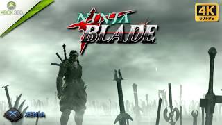 Ninja Blade - Xbox 360 - Xenia Emulator Gameplay [4K 60FPS]