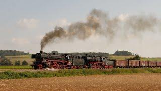 Plandampf 2024 - Steam locomotives haul real freight (4K)