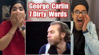 Indians React to  George Carlin - 7 dirty words