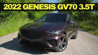 2022 Genesis GV70 3.5T First Drive | Not A Warning Shot