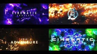 Top 10 Intro Templates 2024 No Text 3D & 2D Free Download