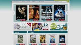 DVD and Movies Store with OpenCart template