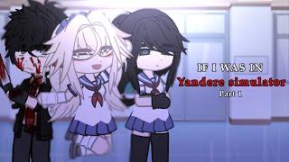 If I was In YANDERE SIMULATOR | Yandere Taro AU | PART ONE | Gacha | ilooveeeyoou