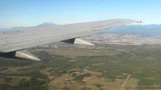 FACh Chilean Air Force Boeing 737-300 Flight Experience from Balmaceda to Puerto Montt.