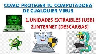 PROTEGER COMPUTADORA DE VIRUS por USB AntiUsbShortCut | configurar REPRODUCCIÓN AUTOMÁTICA