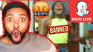 Qaadir Howard Gets BANNED From Bigo LIVE🫢! *REACTION*